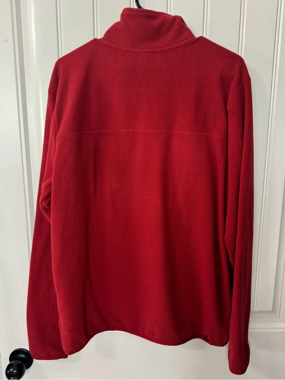 NORTH FACE 🏔️ Men’s Soft Fleece 3/4 Zip-Up Pullover Hoodie (Size Large)